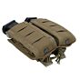 TMC TACO type 2.0 dual pistol magazine pouch (coyote brown)