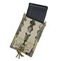 TMC tasca HG type 2.0 doppio vano caricatore m16 + pistola (multicam)