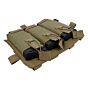 TMC Tri QD open top pouch panel for AVS/JPC tactical vest (coyote brown)