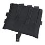 TMC pannello porta caricatori MP5 con inserto in KYDEX per tattico AVS/JPC (nero)