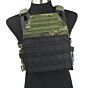 TMC pannello porta caricatori MP5 con inserto in KYDEX per tattico AVS/JPC (nero)