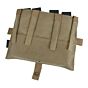 TMC pannello porta caricatori MP5 con inserto in KYDEX per tattico AVS/JPC (coyte brown)