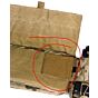 TMC WMV2 double velcro radio pouch (ranger green)
