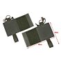 TMC WMV2 double velcro radio pouch (ranger green)