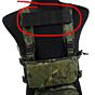 TMC pannello MOLLE per tattico SS MCR (nero)
