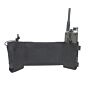 TMC tasca doppia laterale porta radio (nera)