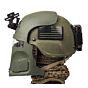 TMC maschera facciale TIER NONE LT R500 per elmetti (verde)