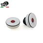 TopMax DELRIN WHITE piston head with radial holes and DELRIN BEARING – TPBMM-D