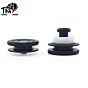 TopMax Testa pistone NERA in DELRIN e cuscinetto in DELRIN – TPNMM-D