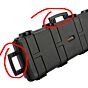 UFC PT tactical large gun case (black)