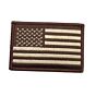 SOP Patch USA flag tan (small)