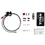 GATE TITAN contatto gearbox completo con circuito mosfet EXPERT BLUETOOTH per fucili elettrici ver.II (cavi posteriori)