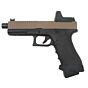 Vorsk pistola a gas g17 Custom BDS full metal (nera/tan)