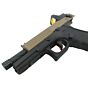 Vorsk pistola a gas g18 Custom BDS full metal (nera/tan)