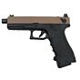 Vorsk pistola a gas g18 Custom full metal (nera/tan)