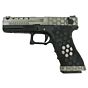 Armorer Works pistola a gas G18 HEX CUSTOM full metal (Cromata)