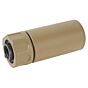 5KU silenziatore SF MINI WARDEN con spegni fiamma 14mm- (tan)