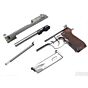 We m92L full metal gas pistol (inox)