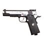 Wg pistola a co2 m1911 scarrellante (cromata)