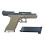 We pistola a gas g18 FORCE CUSTOM tan (nera/silver)