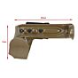 TMC by W&T fondina rigida in KYDEX per lanciagranate HK 320a1 (dark earth)