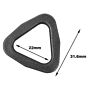 TMC anello XCON triangle ring (nero)