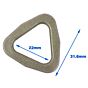 TMC anello XCON triangle ring (coyote brown)