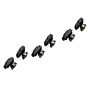 SOTAC set clip ferma cavi ED style per astine M-LOK (nera)