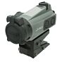 JJ airsoft XTSP solar power red dot scope with ELE high mount (grey)