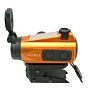 JJ airsoft XTSP solar power red dot scope with ELE high mount (orange)