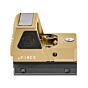 JJ Airsoft X-FORCE RMR solar powered red dot sight (gold)