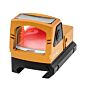 JJ Airsoft X-FORCE RMR solar powered red dot sight (orange)