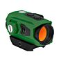 JJ airsoft ottica XTSW T043 dot con Low mount e estensione QD (verde)