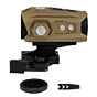JJ airsoft ottica XTSW T043 dot con Low & Cantilever mount (tan)