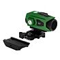 JJ airsoft ottica XTSW T043 dot con Low & Cantilever mount (verde)