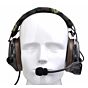 Z-tactical cuffie radio con microfono COMTAC (verde)