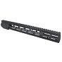 PTS astina rail ZEV Wedge Lock da 14 pollici per fucile m4 (nera)
