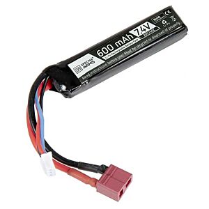 Specna Arms batteria lipo supermini stick 600 7.4v 20/40c (Connettore T Deans)
