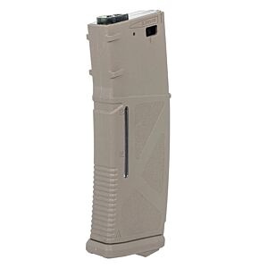 Arcturus caricatore EMM POLYMER 30/130 colpi per fucile elettrico M4 (tan)