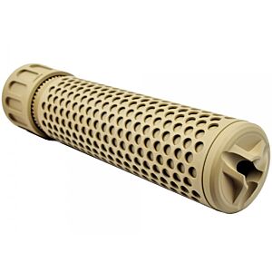 Big dragon silenziatore KAC-QDC con spegnifiamma per fucile elettrico 14mm- (tan)
