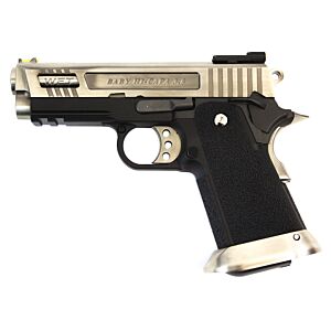 WE E force hi capa 3.8 gen.2 full metal gas pistol (silver)
