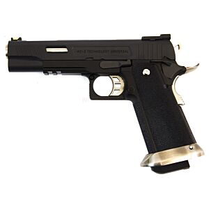 WE E force hi capa 5.1 gen.2 full metal gas pistol (black)