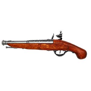 Denix pistola da collezione Duel Inglese XVIII secolo (grigia)