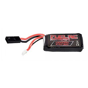 Fuel rc batteria lipo 1300 7.4 30c (xs)