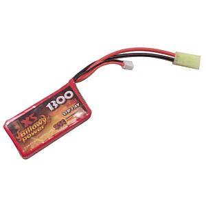 Billowy batteria lipo super mini 1300 7.4v 25c