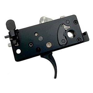 Angry Gun SET scatola grilletto ACCIAIO CNC per fucile a gas M4 MARUI MWS (Colt Mil-spec)