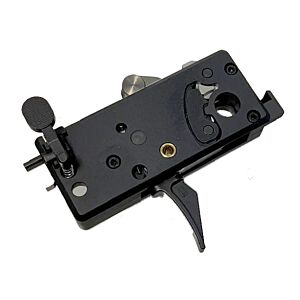Angry Gun SET scatola grilletto ACCIAIO CNC per fucile a gas M4 MARUI MWS (Geissele SSA-E)