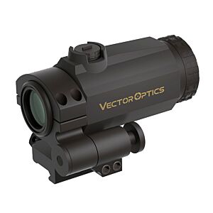 Vector ottica MAVERICK III ingranditore 3x22 con anello SIDE abbattibile (nero)