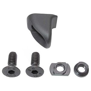 Wiitech mini hand stop CNC 6063 per astine Keymod/M-LOK (nera)