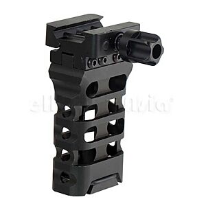 5KU grip verticale ULTRALIGHT per slitte ras (nera)